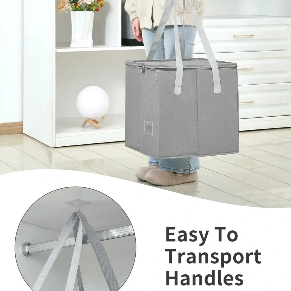 Gray Storage Organizer for hangers